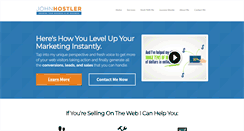 Desktop Screenshot of johnhostler.com